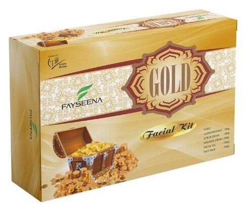 Fayseena Gold Facial Glow Kit - 500 Gm