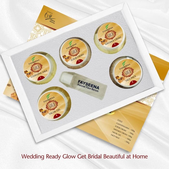 Fayseena Gold Facial Glow Kit - 500 Gm - Image 3