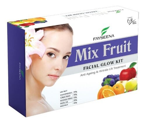 Fayseena Mix Fruit Facial Glow Kit - 500 Gm