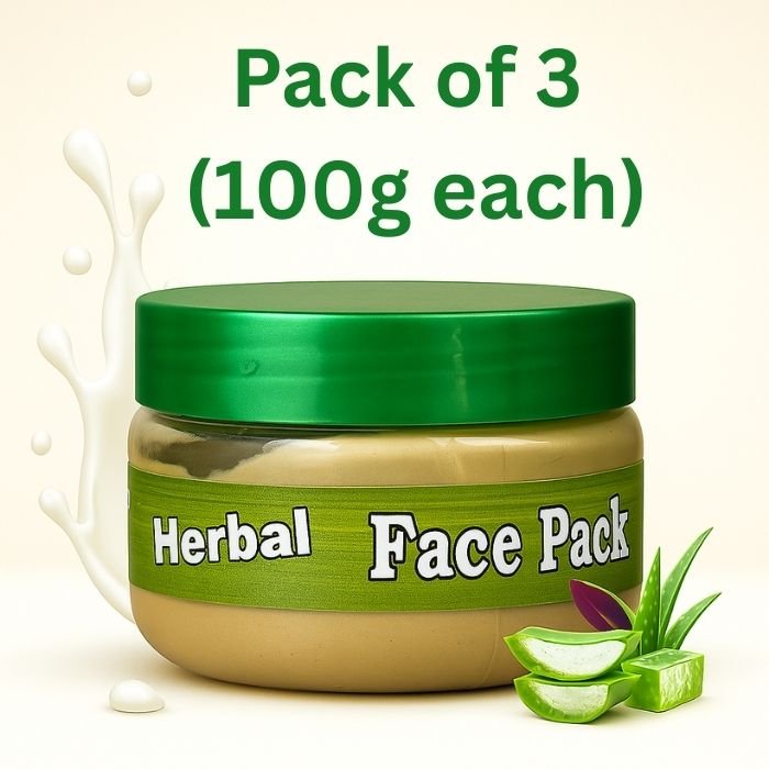 Dream Beauty Herbal Face Pack | Pack of 3 (100g Each) - Image 2