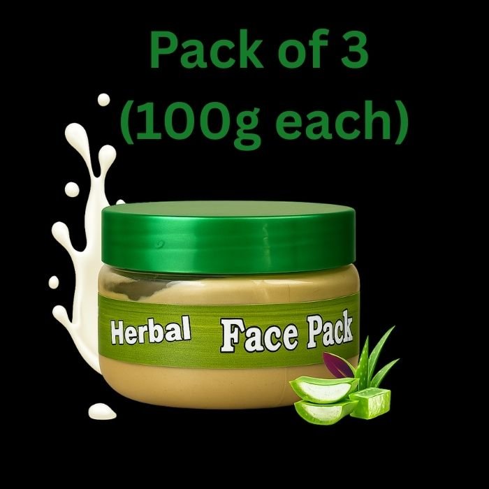 Dream Beauty Herbal Face Pack | Pack of 3 (100g Each) - Image 3