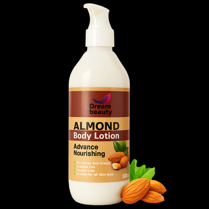 Premium Quality Almond Body Lotion – 500ml - Image 3