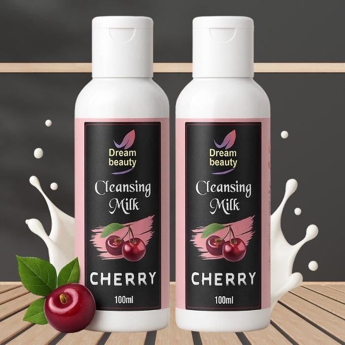 Cherry Cleansing Milk - Pack of 2 (100ml Each)