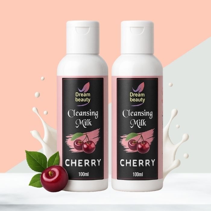 Cherry Cleansing Milk - Pack of 2 (100ml Each) - Image 4