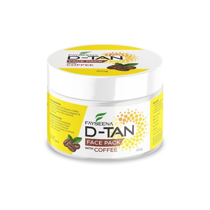 Fayseena D-Tan Face Pack with Coffee – 300g