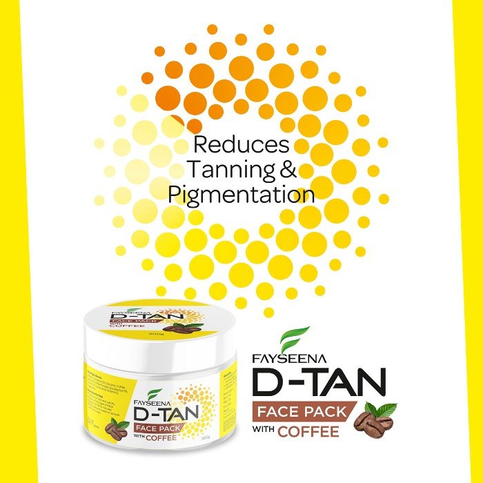 Fayseena D-Tan Face Pack with Coffee – 300g - Image 2