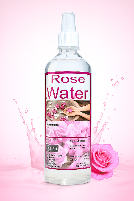 Pure Rose Water – Natural Skin Toner & Freshener (1000ml)