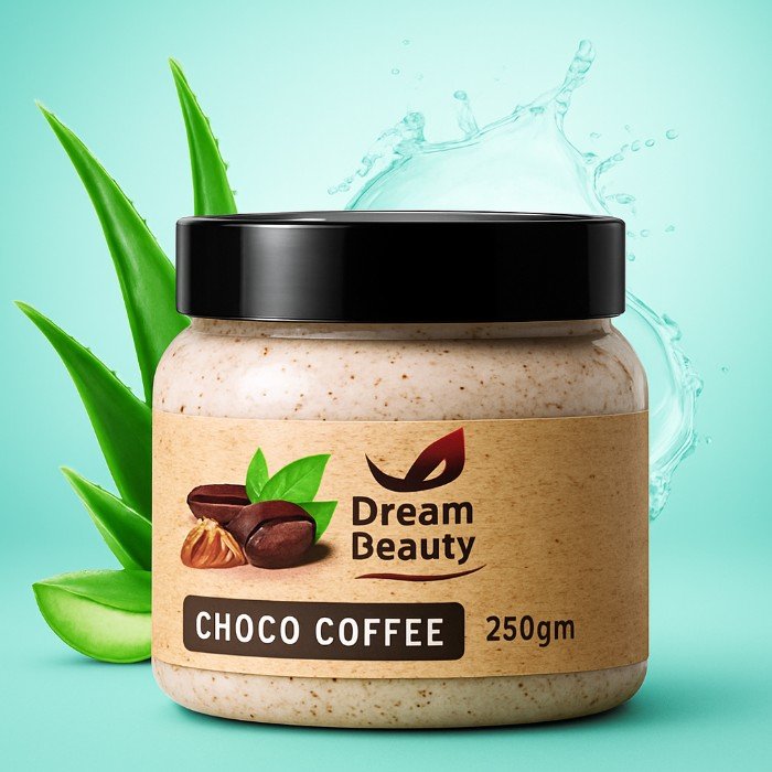 Choco Coffee Face & Body Scrub – 250gm - Image 2