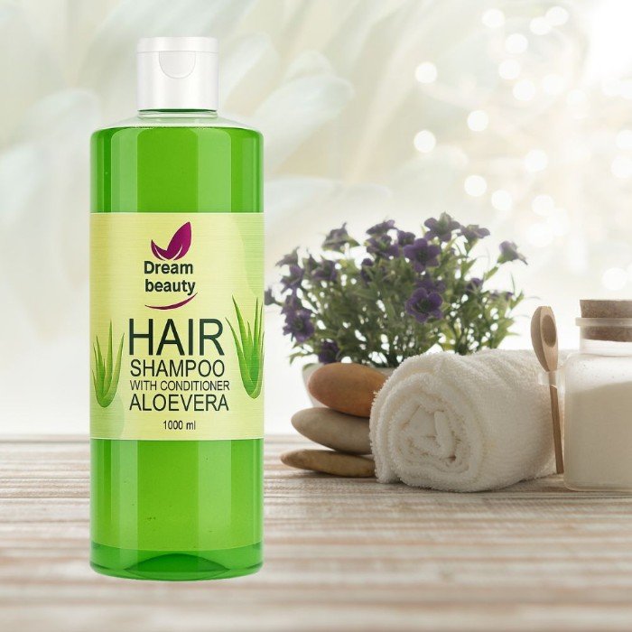 Aloe Vera Hair Shampoo with Conditioner – 1000ml - Image 2