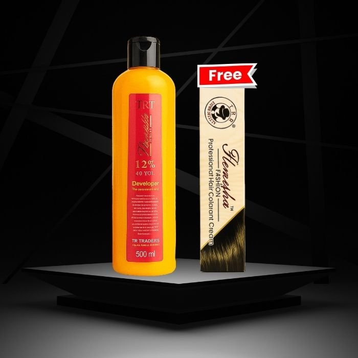 TRT Flourisha Developer(500 ml) + Free TRT Hair Colour (80 ml) - Image 4