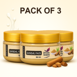 Dream Beauty Face Pack (Pack of 3 - 100g Each)