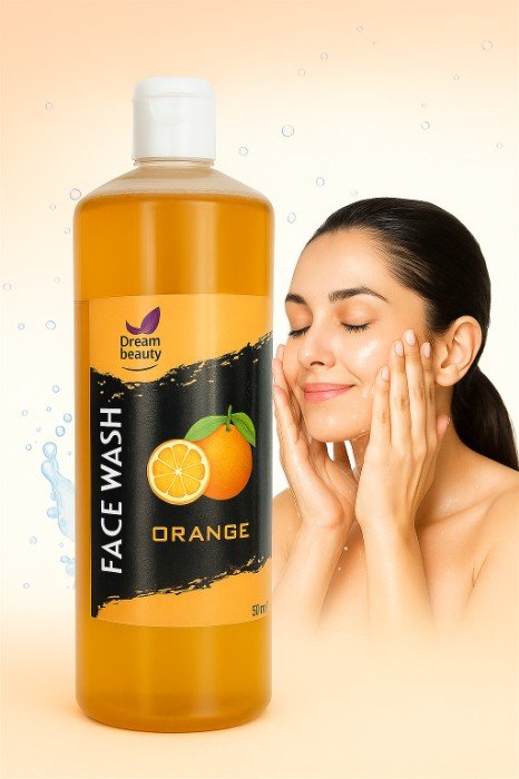 Dream Beauty Orange Face Wash – 500ml - Image 3