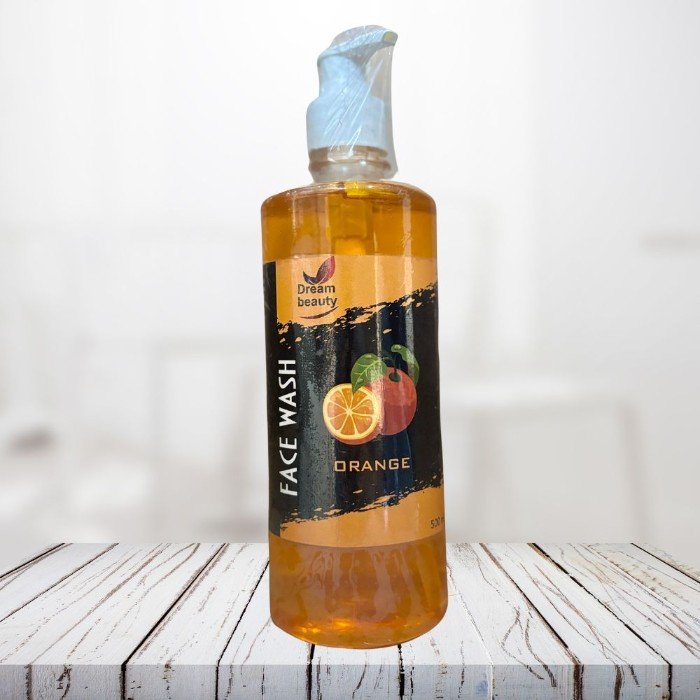 Dream Beauty Orange Face Wash – 500ml - Image 2