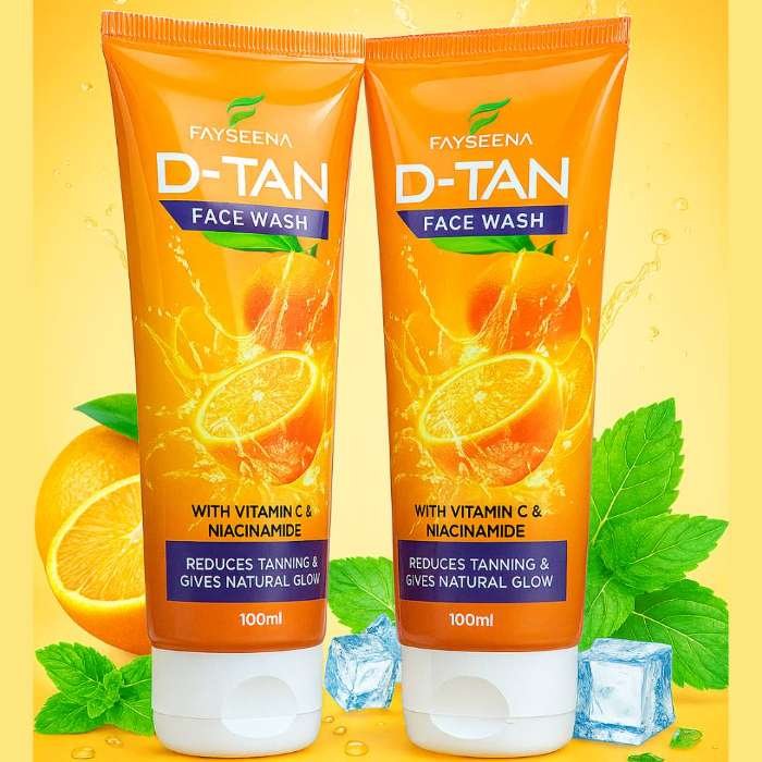 Fayseena D-Tan Face Wash – 100ml -(Pack of 2)