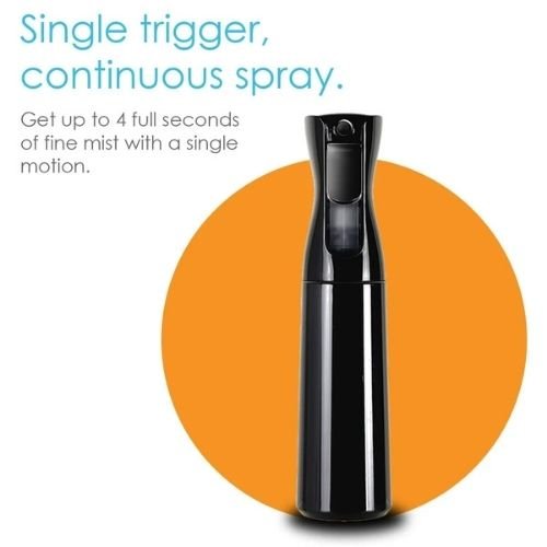 Pack of 2 Continuous Spray Bottles 300ml Each - Black - Image 2