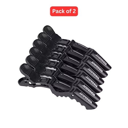 Toni & Guy Professional Crocodile Hair Clips – Pack of 2