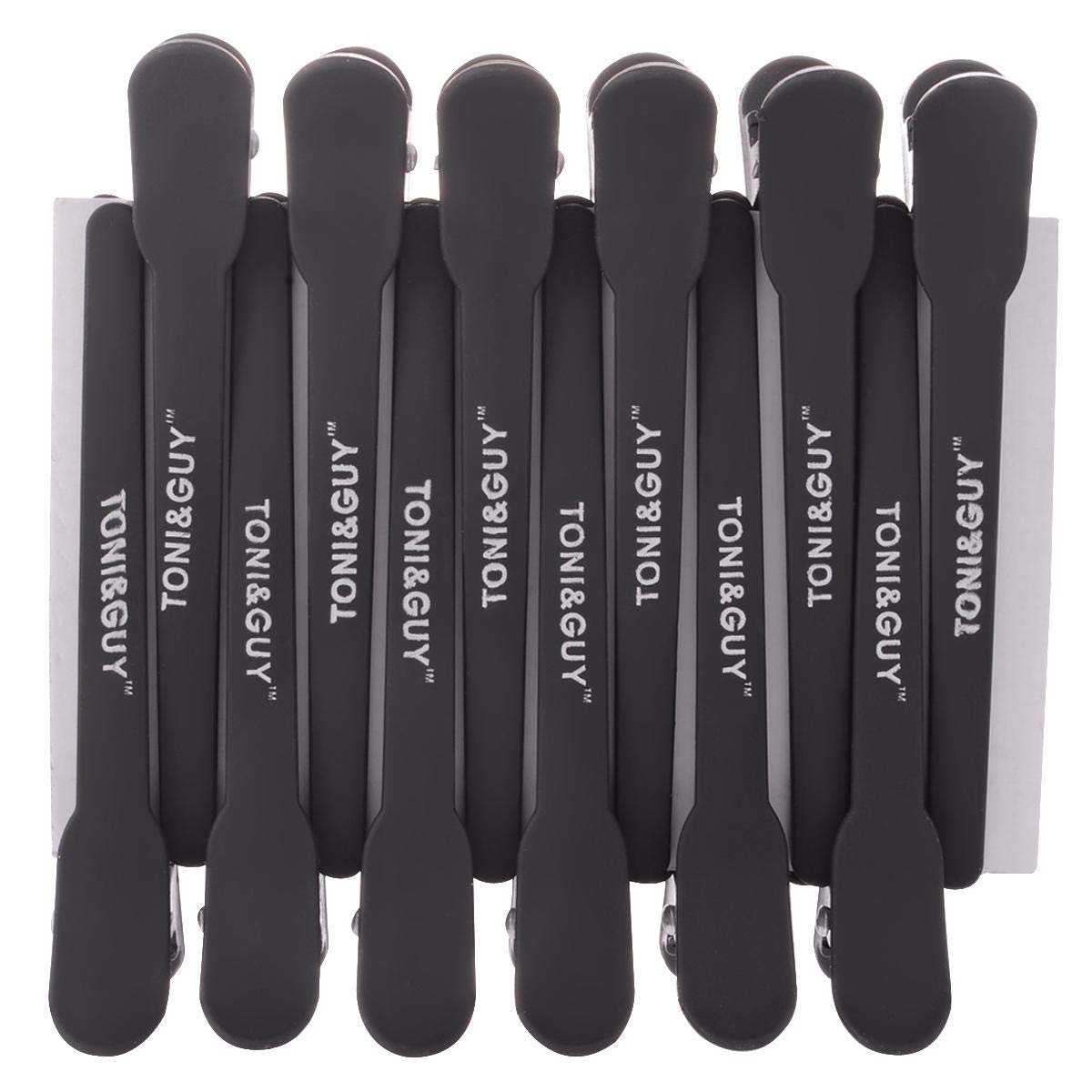 Toni & Guy Professional Sectioning Hair Clips – Pack of 12 - Image 3