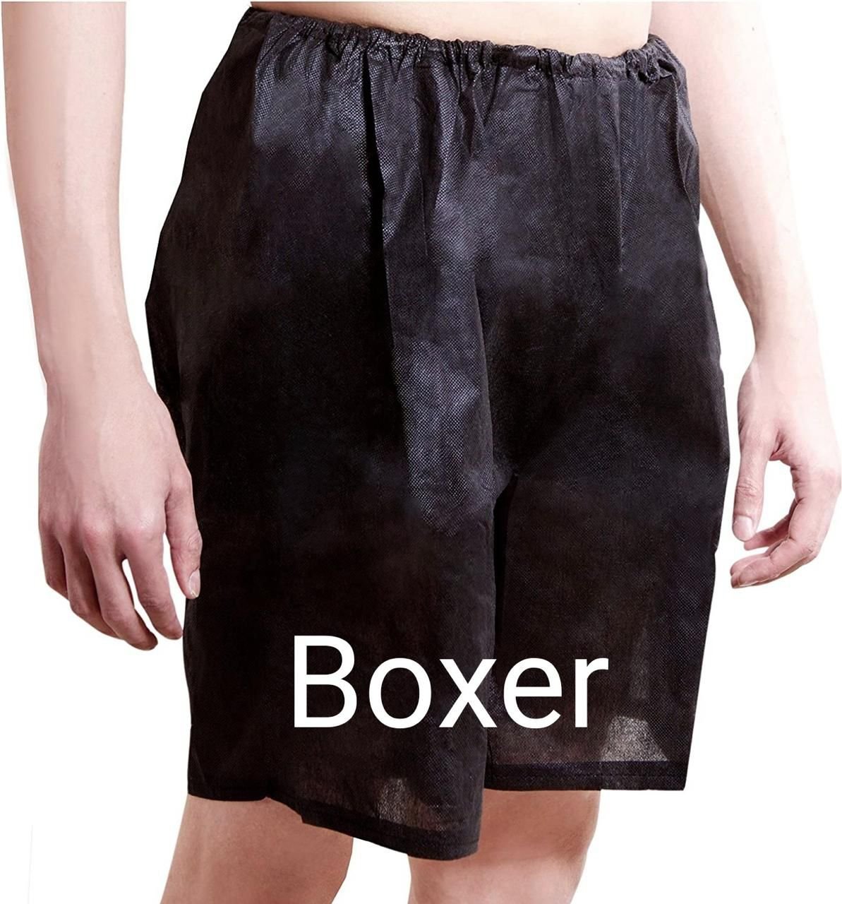 Disposable Non-Woven Boxer Shorts - 25 GSM (Pack of 20)