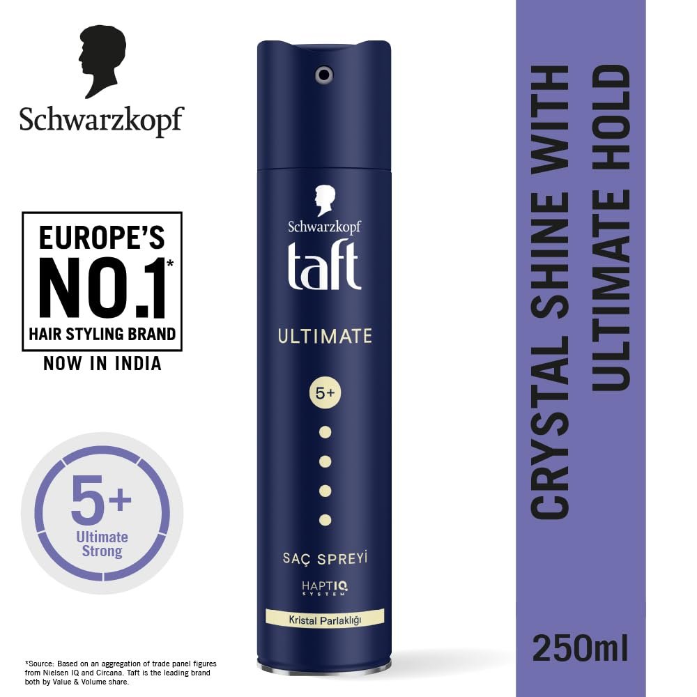 Schwarzkopf Taft Ultimate Hair Spray – 250ml - Image 2