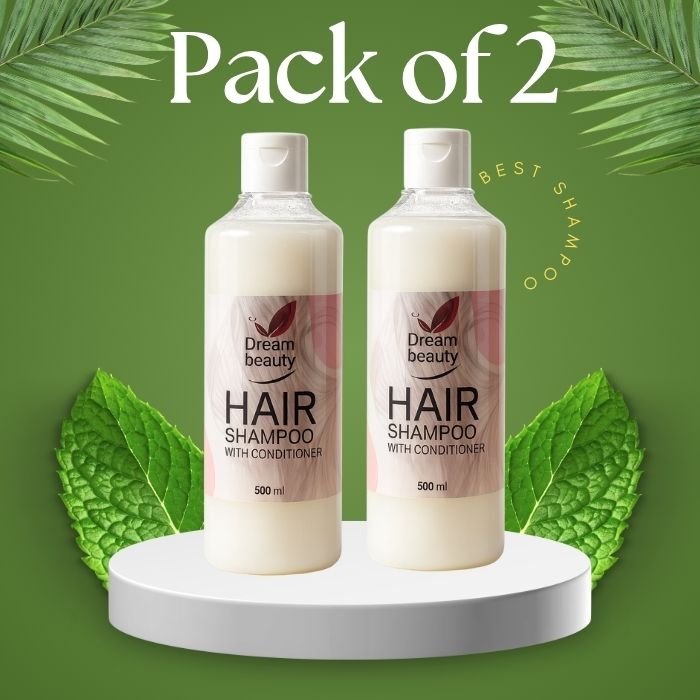 Premium Quality Hair Shampoo – Pack of 2 (500 ml each)